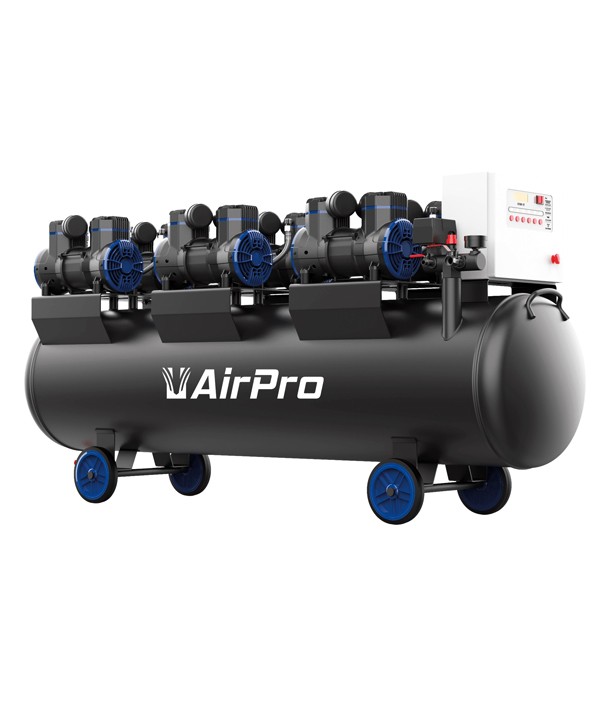 COMPRESSOR OIL FREE 6X2HP 250L